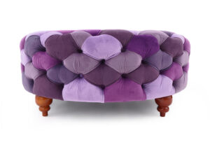 Footstool Royal Purple